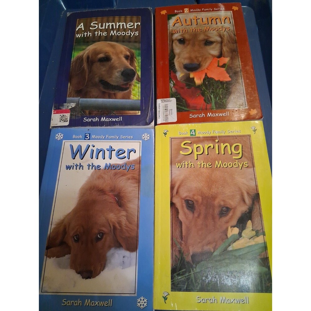 Moody Family Series Books 1-4 by Sarah Maxwell (Summer, Autumn, Winter, Spring)